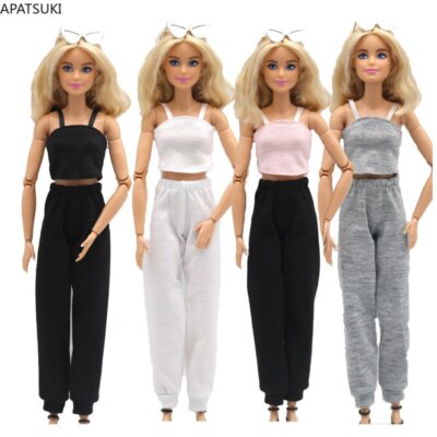 Mode Kleidungsset für Barbie Puppe Outfits Sportbekleidung 1/6 Puppen Zubehör