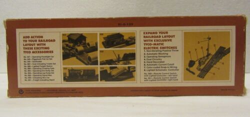 HO Tyco Billboard Domino Sugar ASRX 397612 Yellow Blue in Box- VGC - Picture 18 of 20