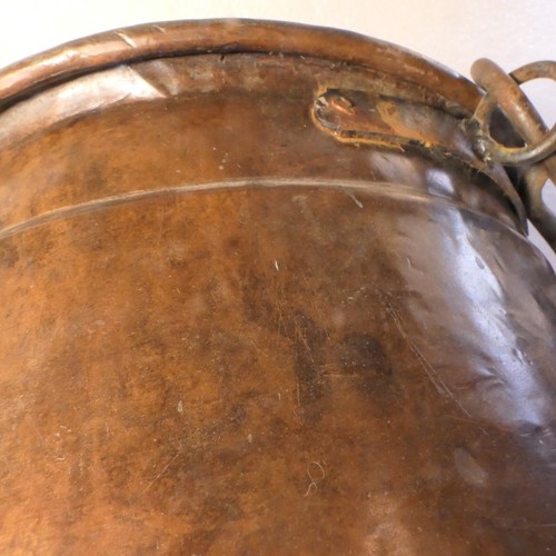 ANTIQUE COPPER KETTLE CANDY APLE BUTTER CAULDRON - Picture 14 of 14