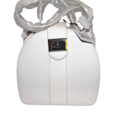 Snob Essentials Crossbody Bag White NWT