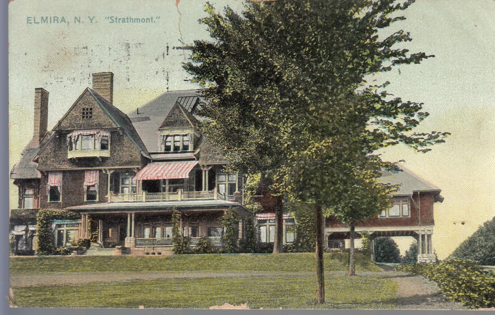 Post card Strathmont Elmira NY108 eBay