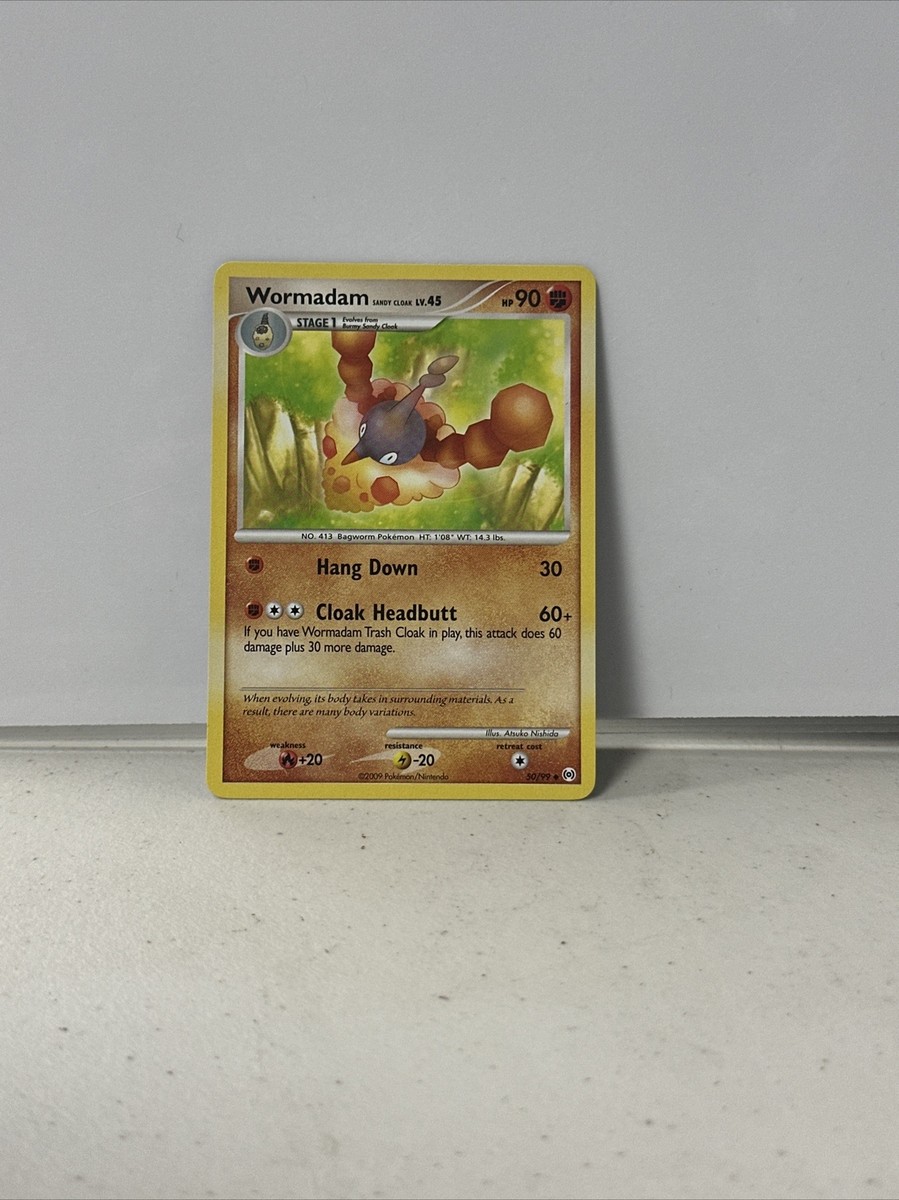 wormadam pokemon card Pokemon Secret Wonders Wormadam Plant Cloak #41