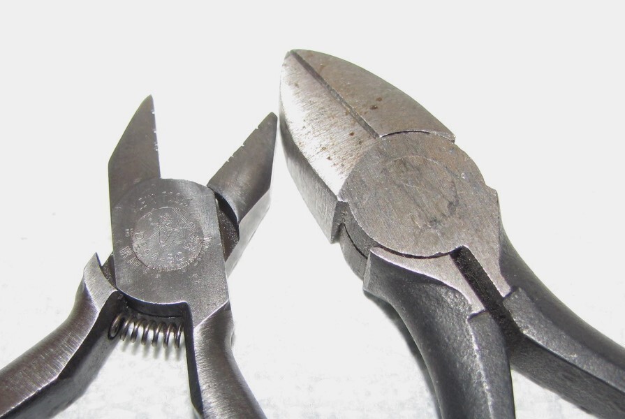 Klein Tool Side Cutter Pliers 02445c & 2025 Made in USA Lot UB 179
