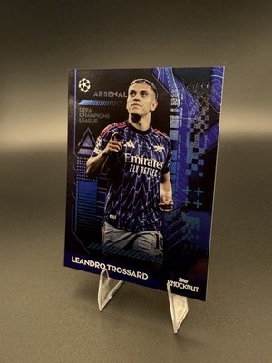 2025/26 Topps Knockout UCC - Leandro Trossard Arsenal FC /99