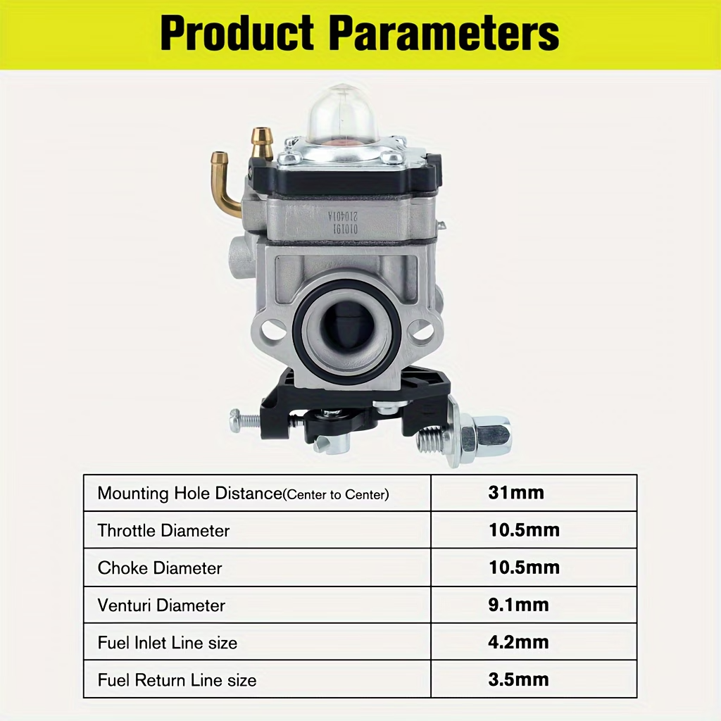 Carburetor For Sunseeker SK-C26E2/SS Hyper Tough Ht14-401-001-02