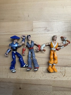 Lanard Dragon Do Figures Lot Of 3 Krane Kenji Dynamite Karate Fighters 