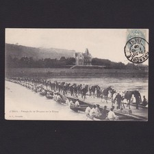 FRANCE 1906, Postcard, Passage on the Rhone , Used