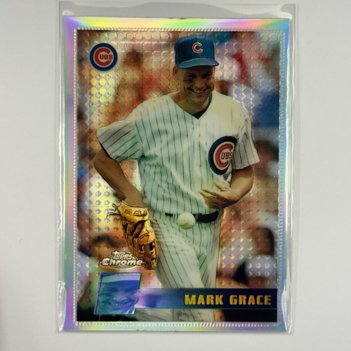 Mark Grace [Refractor] #20 1996 Topps Chrome card