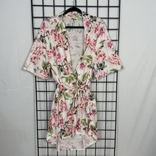 Show Me Your MuMu Garden of Blooms Robe One Size Multi Bridal Floral 3/4 Sleeve