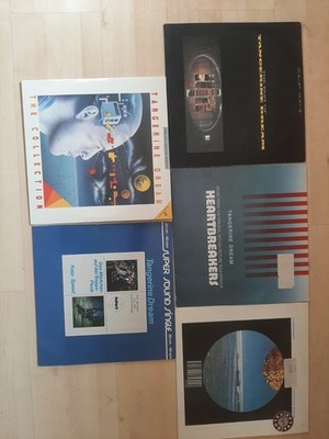 Konvolut Tangerine Dream 5  LP  Davon 2 DOPPEL LP S. Diverse FOTOS  Vinyl  mint