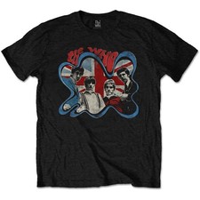 Image of The Who Groovy Border Official Mens T-Shirt