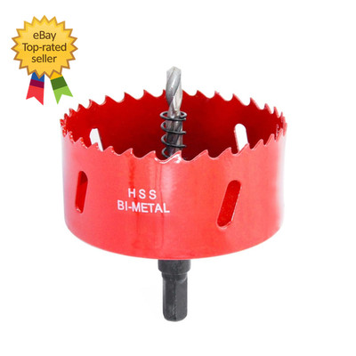 3 Inch Hole Saw, Heavy Duty 3 Inch Hole Drill Bit, 76Mm Bi-Metal Hole Cutter for