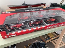 Burago F1 FERRARI Formula 1 F1 Racing DieCast 1:43 Scale 6 Pack