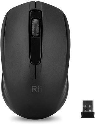 Rii Wireless Mouse, 2.4G Portable Computer Mice for PC, Laptop, black