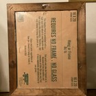 Dale Earnhardt NASCAR Racing 16x20 Brown Wood Picture Frame Wall Mount — photo 2