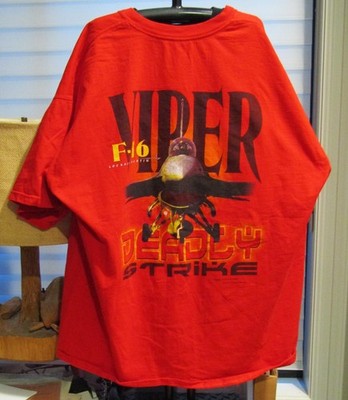 XXL F-16 Viper Deadly Strike  Alpha Strike Gildan Ultra Cotton Men s Pocket -T