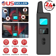 Anti-Spy Camera Wireless RF Detector Bug GPS Tracker Finder Scanner Device USA