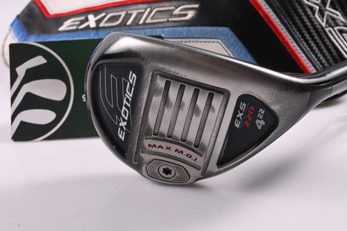 Tour Edge EXS 220 #4 Hybrid / 22 Degree / Senior Flex KBS TGI 60 Shaft - Picture 2 of 9