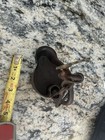 Antique 18th/19th Century Oil Lamp Whale/Frog Oil Cast iron Burner — photo 10