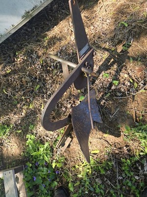 Sears Suburban Moldboard Turning dirt Plow 3 Point Hitch Garden Tractor