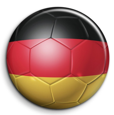 Ballon Deutschland - Abzeichen 38mm Button Pin