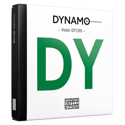 Thomastik Infeld Dynamo String Set for Violin - Synthetic Core and Silver 
