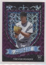 2021 Panini Chronicles Crusade Purple Velocity Prizm Trevor Rogers #9 1p5