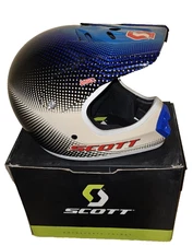 Scott USA 250 Series Kids Helmet Gamma (Blue/Black) Size M-007