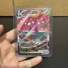 Venusaur VMAX SWSH102 SWSH: Sword & Shield Promo Holo Double Sleeved (One Card)