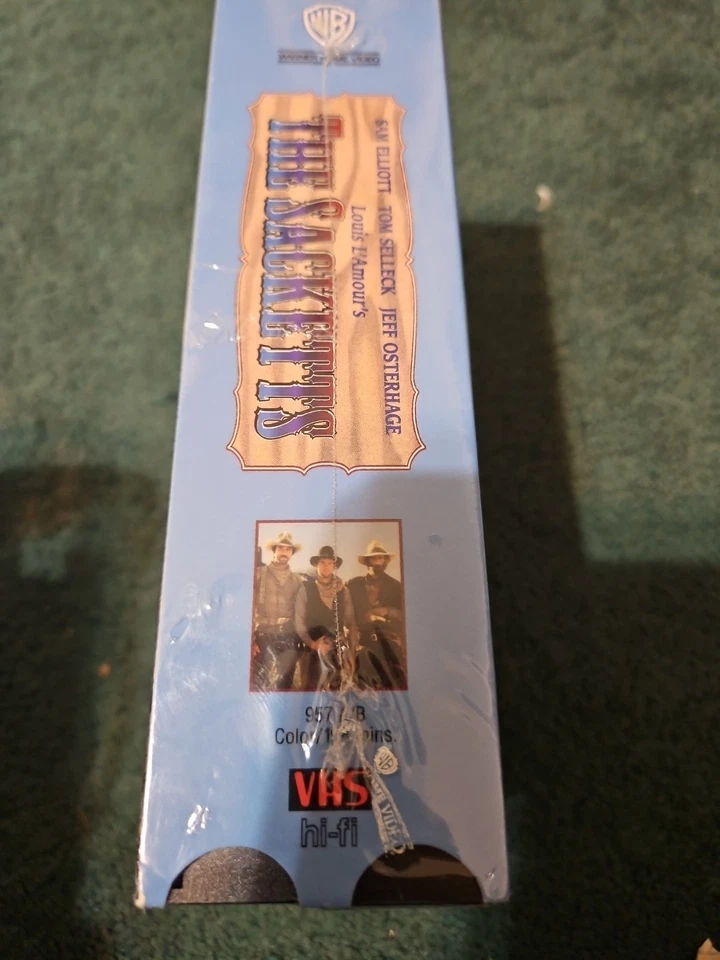 The Sacketts (VHS, 1991, 2-Tape Set) Vintage New Wb Sleeve Tape - Image 4 of 4