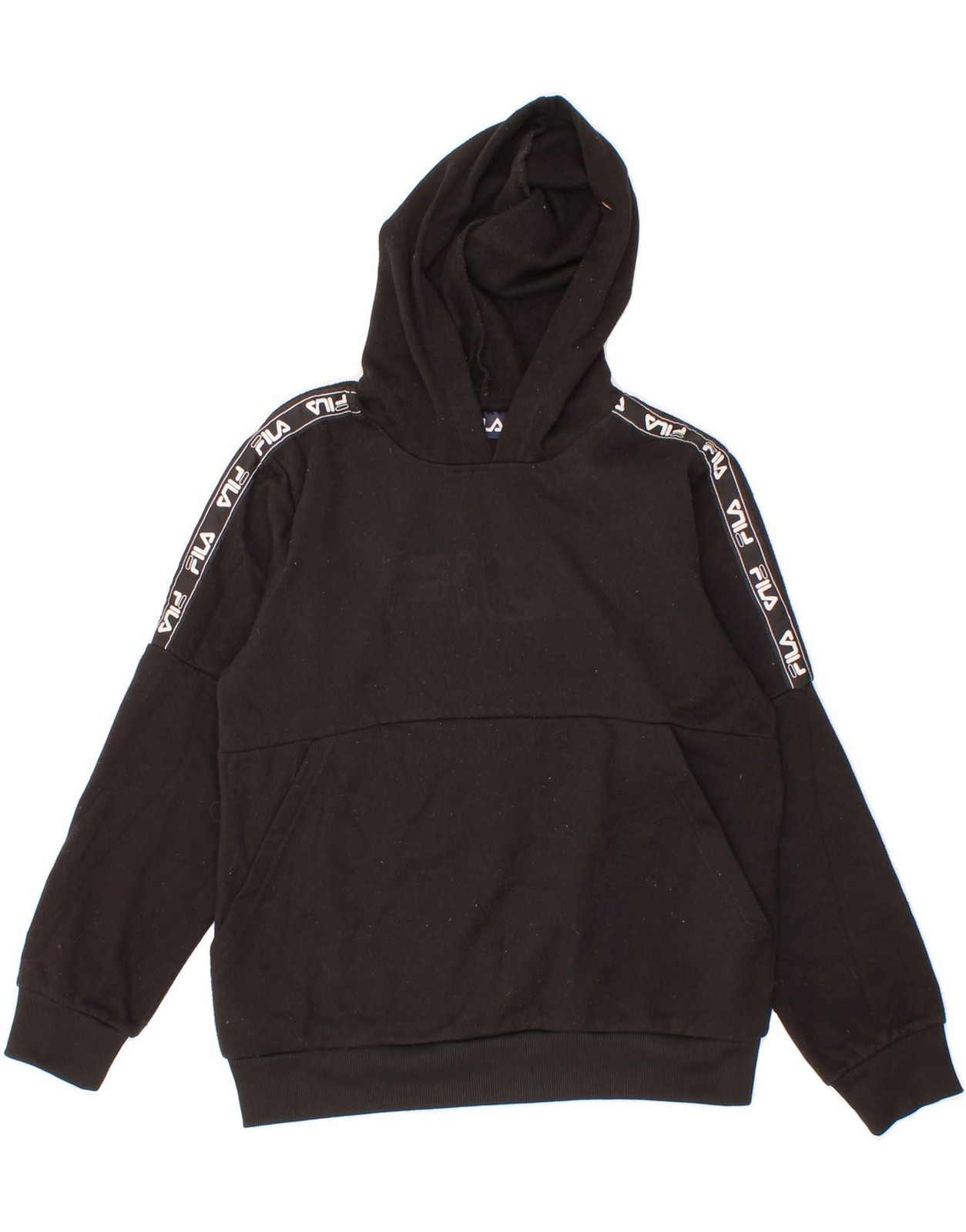 FILA Maglione con cappuccio grafico ragazzo 13 14 anni cotone nero IW13