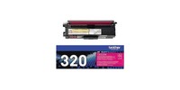 Brother Toner OriginalzubehöR TN-320M Ca. 1.500 Seiten Magenta