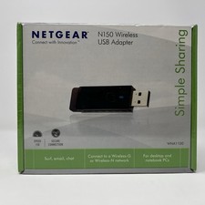 Netgear N150 WNA1100 Wireless USB Adapter Dongle New Sealed 