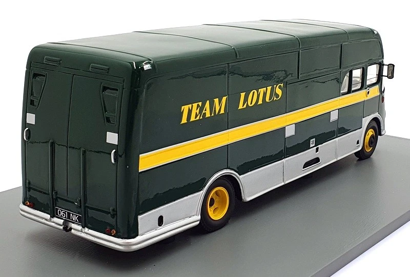 Spark escala 1/43 S6003 - 1961-1963 Bedford Team Lotus Transporter - verde Foto 2 de 4