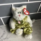 TY Beanie Baby Attic Treasures Katrina Cat Plush 8" Jointed VTG 1993