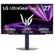 LG 27GX704A-B 27-inch Ultragear QHD (2650x1440) OLED Gaming Monitor 240Hz