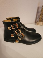 ZAQQ Qlance Stiefelette Barfuß Barefoot Schw...