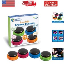 Recordable Answer Buzzers - Classroom Must Haves Supplies, Kids Toys, Sound E...