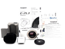 Olympus Pen Lite E-PL3 fotocamera digitale bianco solo corpo 12,3 MP testata Giappone