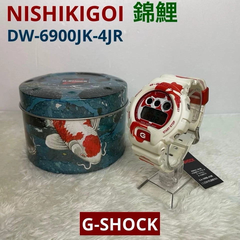 Casio G-Shock DW-6900JK-4JR Nishikigoi Kohaku Limited Edition Used - Image 2 of 4