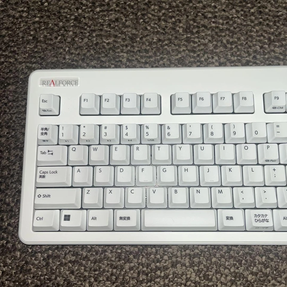 Realforce 45g R3hc21 Keyboard Tenkeyless Ergonomic No Kana Keycaps - Image 2 of 4