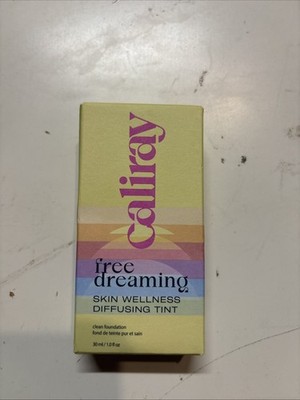 Caliray Free Dreaming Skin Tint Foundation The 6 Warm Medium Deep Dream 1oz NEW