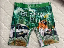 Ethika Men's Underwear Boxer Briefs The Staple Fit Breaking Ethika Large New