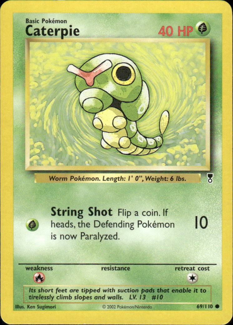 Caterpie Legendary Collection 069/110 Common Pokémon — English LP