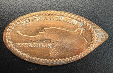 National Aquarium Zebra Shark Elongated Smashed Flattened Pressed Penny (0550)