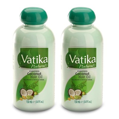 Dabur Vatika Enriched Coconut Hair Oil 150ml Pack of 2