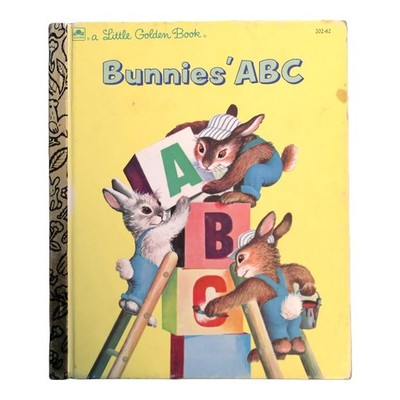 Bunnies' ABC, Little Golden Book, children's book, picture book, Easter, Spring