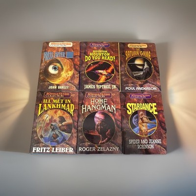 Zelazny Leiber Tiptree Sci-Fi Lot Clean 6 HCDJ Hugo/Nebula Winners Fantasy VTG