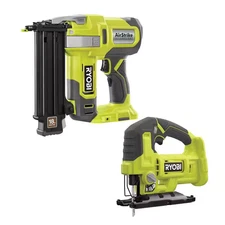 ONE+ 18V 18-Gauge Cordless Airstrike Brad Nailer with Cordless Jig Saw