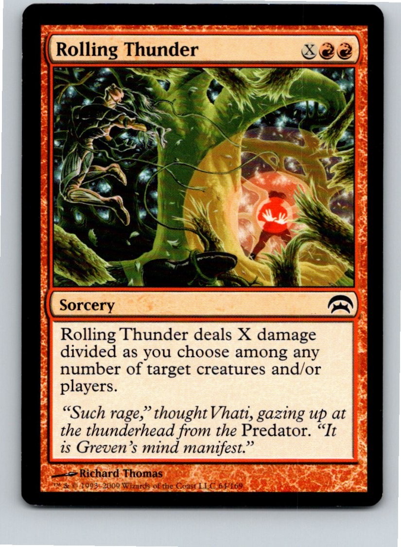 Magic the Gathering Rolling Thunder Planechase MTG Free Shipping!